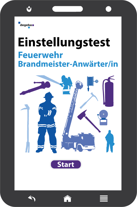 Online-Einstellungstest Feuerwehr (Brandmeister-Anwärter/in)